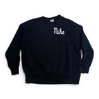 Nike Embroidered Logo Crewneck Sweatshirt Black Size L