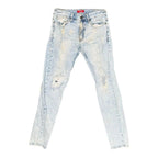 Guess slim tapered distressed jeans Guess