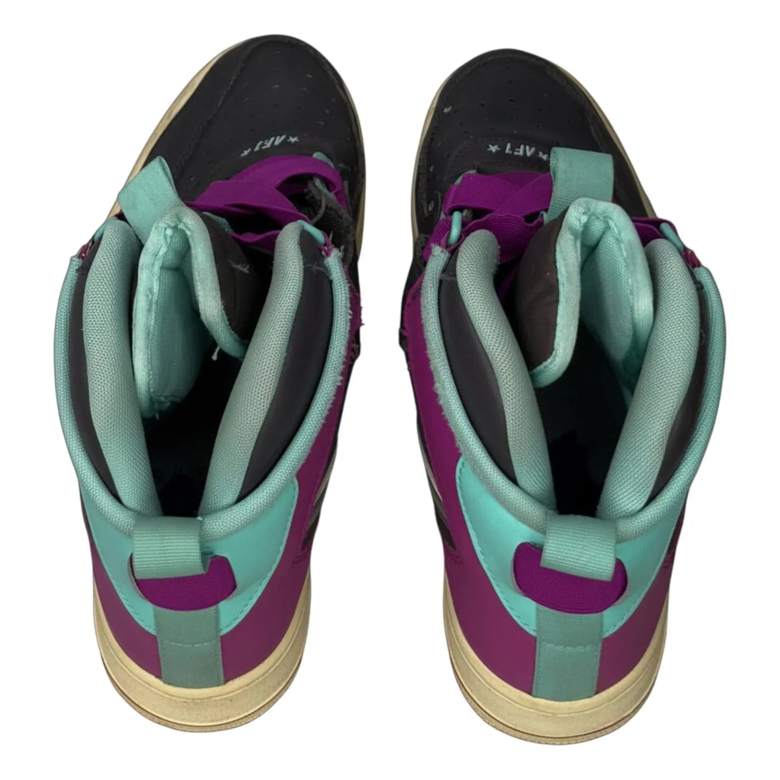 Nike Air Force 1 Highness GS Thunder Grey Hyper Violet Nike