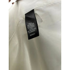 Black Republic Sleeveless Sheath Dress, Cream White Midi, Women's Size 10 Black Republic