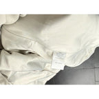 Calvin Klein Single Button Cotton Stretch Blazer Off-White Calvin Klein