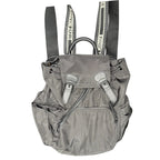 Steve Madden Black Nylon Backpack with Logo Straps Steve Madden