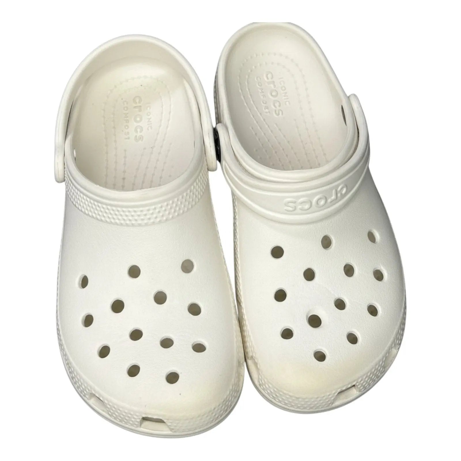 Crocs Kids' Classic Clog White Size C12 Crocs
