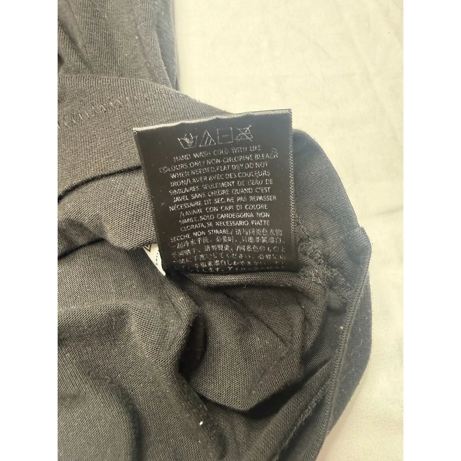 Fear of God Essentials Black Bonded Tee T-Shirt Fear of God Essentials