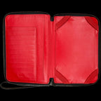 Christian Louboutin Black Spiked Leather Tablet Case Clutch Christian Louboutin