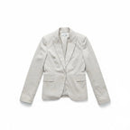 Calvin Klein Women's Beige Cotton Blend Blazer Size 0 Calvin Klein