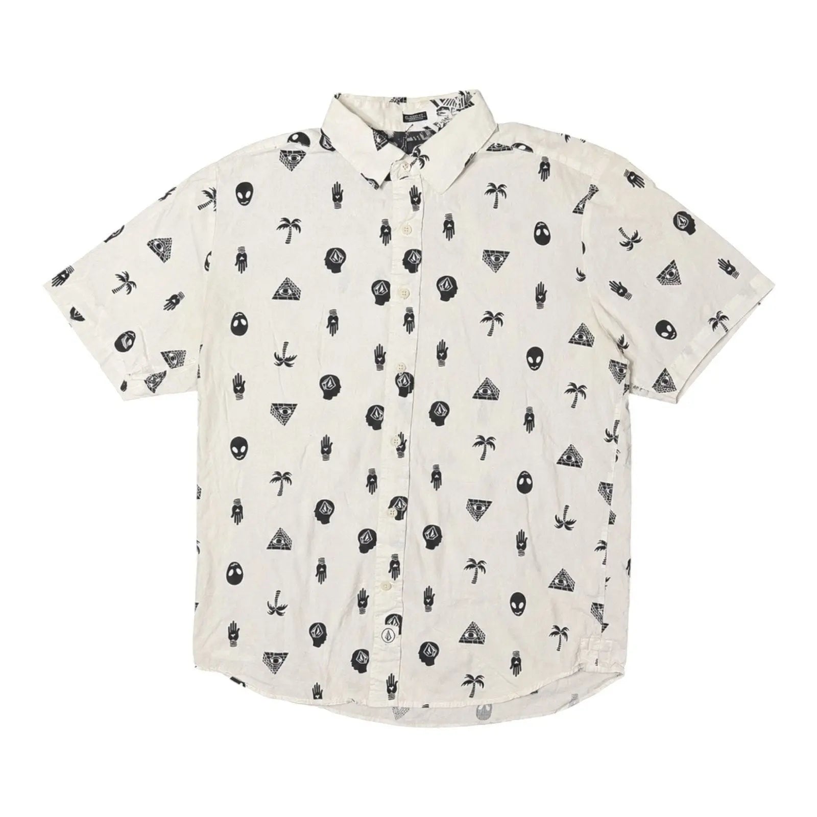 Volcom Classic Fit Mystic Symbols Alien - O.M.T.HRIFT