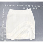 Arynk White Layered Curved Hem Mini Skirt Size M Arynk