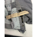 Massimo Dutti Gray Herringbone Slim Fit Chino Trousers size 32 Massimo Dutti