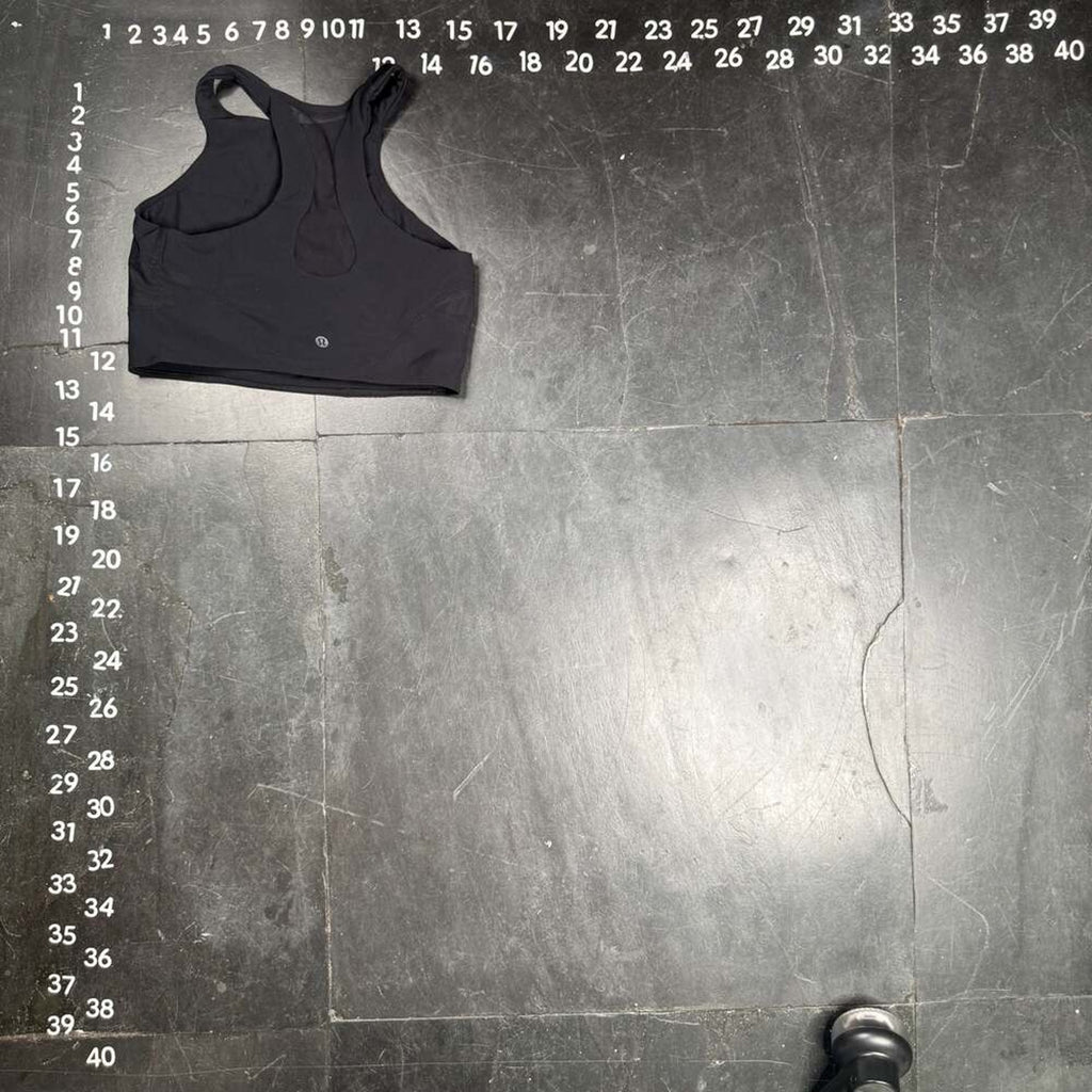 Lululemon High Neck Sports Bra Black Size 8