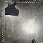 Lululemon High Neck Sports Bra Black Size 8
