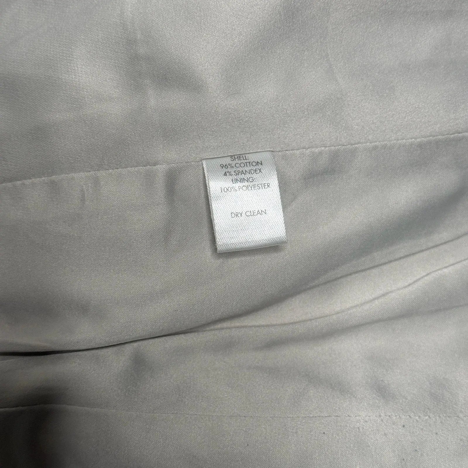 Calvin Klein Women's Beige Cotton Blend Blazer Size 0 Calvin Klein