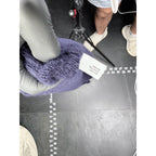 U.S. Polo Assn. Women's Cable Knit Crew Neck Sweater Navy Blue Large