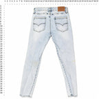 Guess slim tapered distressed jeans Guess