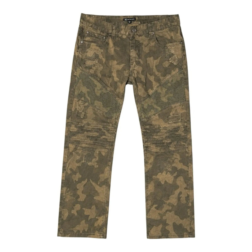 INC International Concepts Berlin Slim Straight Camo Jeans 34W INC International Concepts