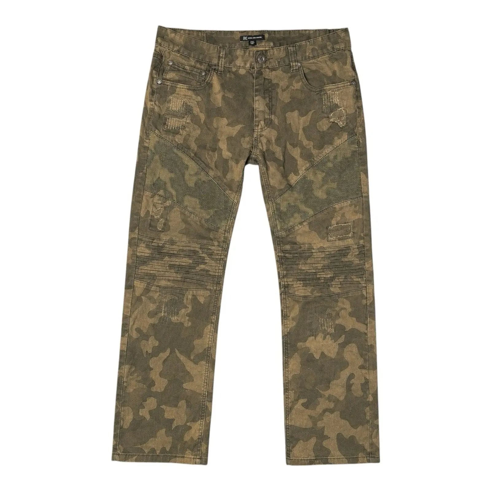 INC International Concepts Berlin Slim Straight Camo Jeans 34W INC International Concepts