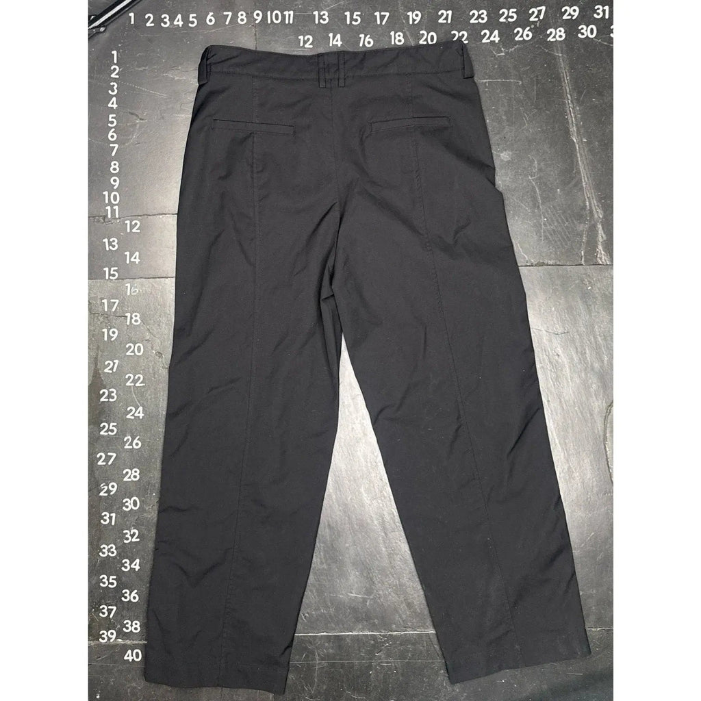 Zara Black Technical Utility Pants with Ankle Zips Size 32 Zara