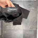 Homme + Femme Black Multi-Pocket Cargo Pants Size 36 Homme + Femme