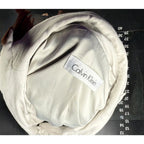 Calvin Klein Single Button Cotton Stretch Blazer Off-White Calvin Klein