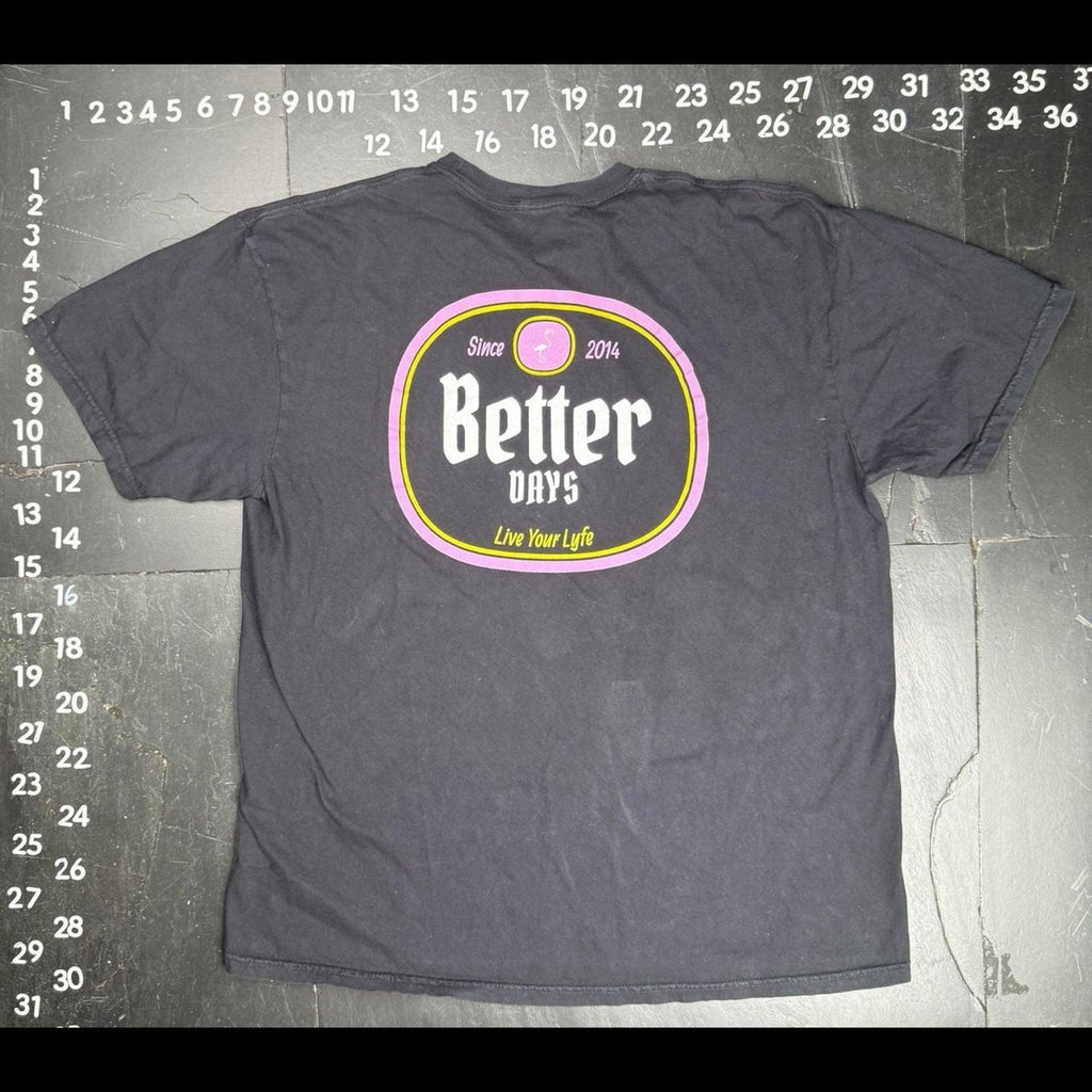 Lyfe better days graphic t shirt