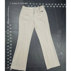 Express Editor Beige Flare Leg Dress Pants Express