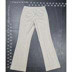 Express Editor Beige Flare Leg Dress Pants Express