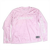 Chrome Hearts Pink 'Love You' Mesh Warm-Up Long Sleeve Jersey Chrome Hearts