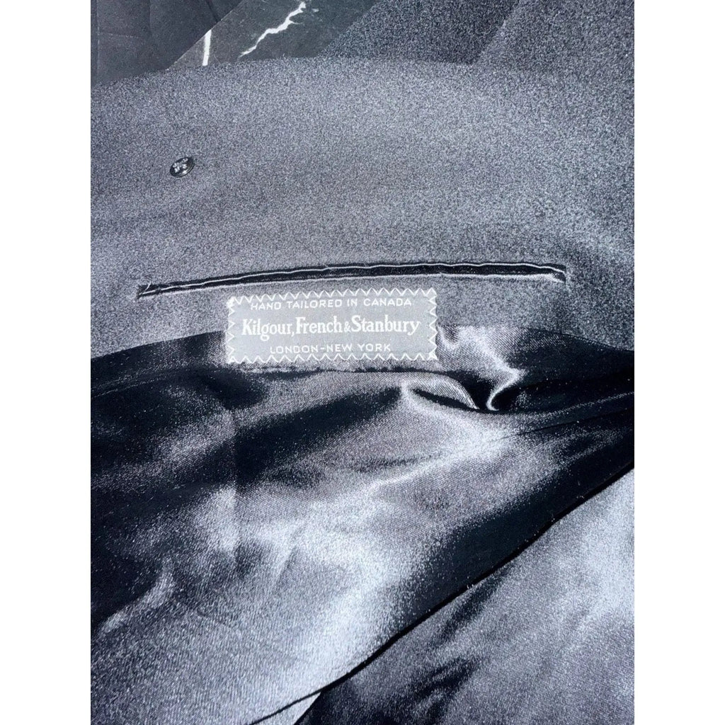 Kilgour, French & Stanbury Hand Tailored 100% Pure Cashmere Long Overcoat Kilgour, French & Stanbury