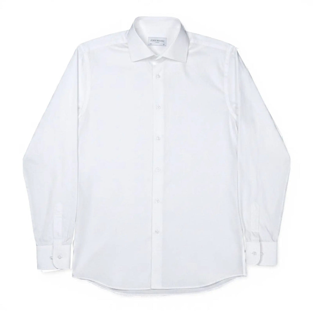 John Henric White Cotton Dress Shirt Size 15.75 / 40 John Henric