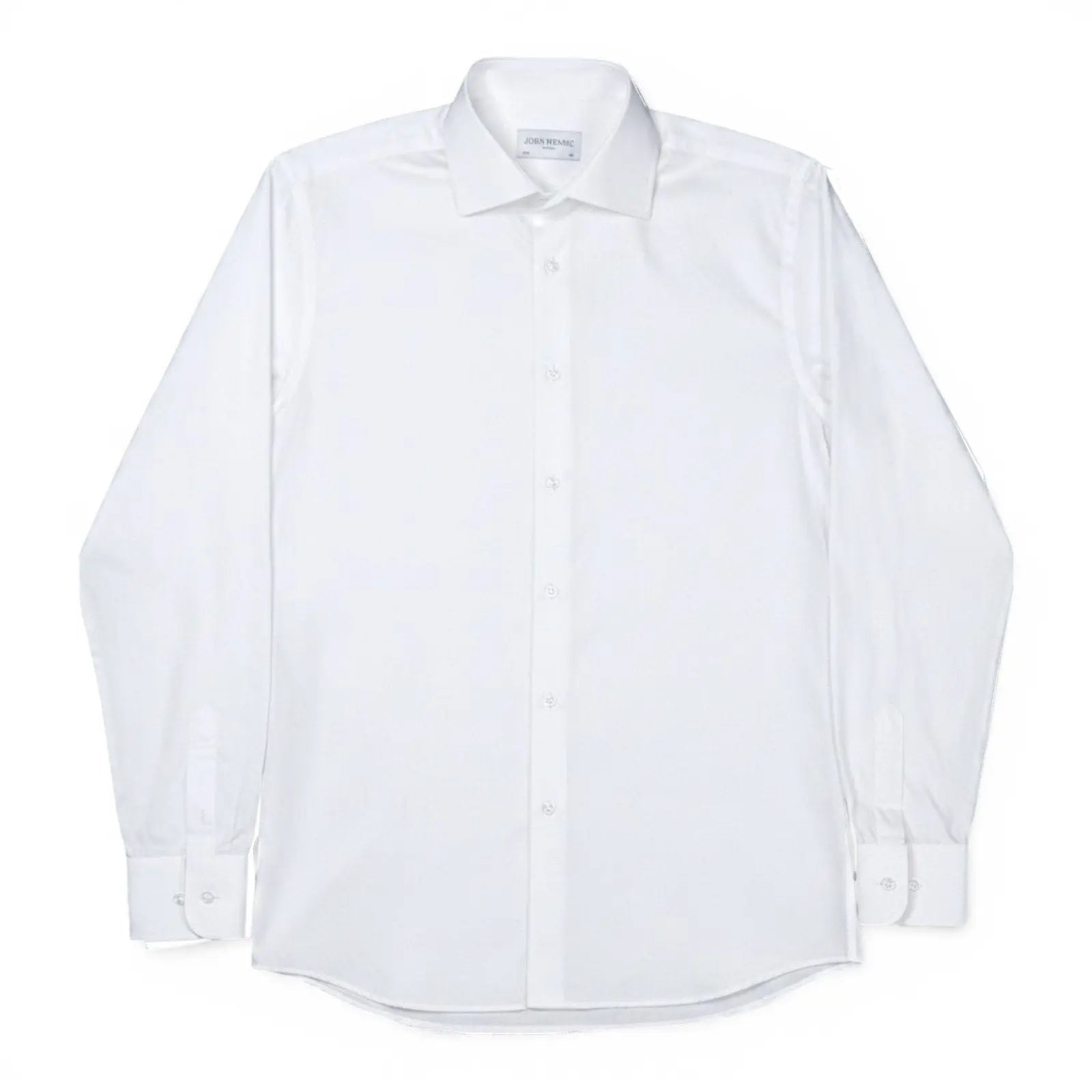 John Henric White Cotton Dress Shirt Size 15.75 / 40 John Henric