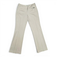 Express Editor Beige Flare Leg Dress Pants Express