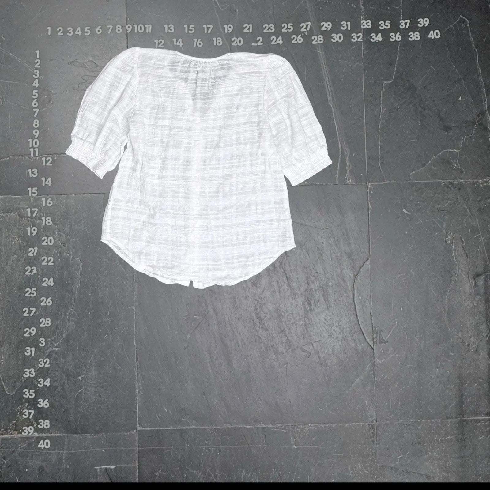Paneros Clothing Chloe Cotton Ruffle Shirt Paneros Clothing