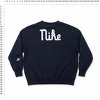 Nike Embroidered Logo Crewneck Sweatshirt Black Size L