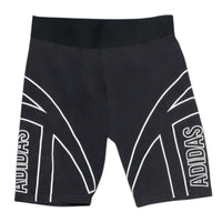 Adidas Graphic Logo High-Rise Bike Shorts Black