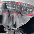 Philipp Plein Super Straight Cut Dark Soul Jeans Size 29 Philipp Plein