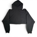 Opening Ceremony Black Cropped Studded Hoodie M/L Opening Ceremony
