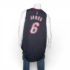 Adidas LeBron James #6 Miami Heat Limited Edition Blackout Plaid Basketball Jers Adidas