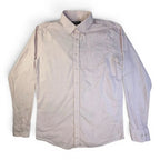 Nordstrom Trim Fit Pink Striped Button Down Dress Shirt Size 16.5 36/37 Nordstrom
