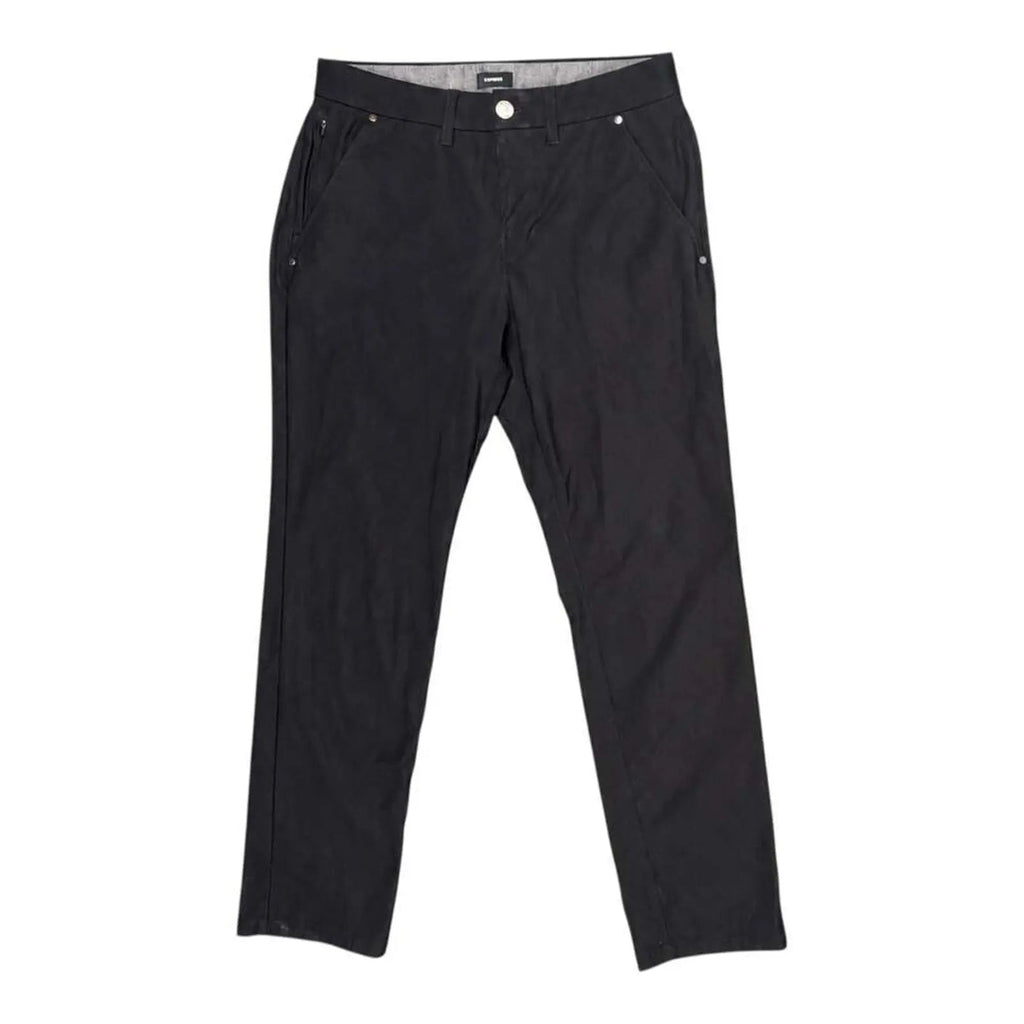 Express Slim Stretch Pants Black 29x30 Express