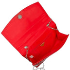 WALLYN'S Women Patent Leather Clutch Purses - Morocco WALLYN'S