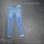 Cello Women's Size 3 Distressed Rip and Repair Mid Rise Skinny Jeans Cello