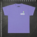 The Smurfs Purple Mushroom Graphic T-Shirt