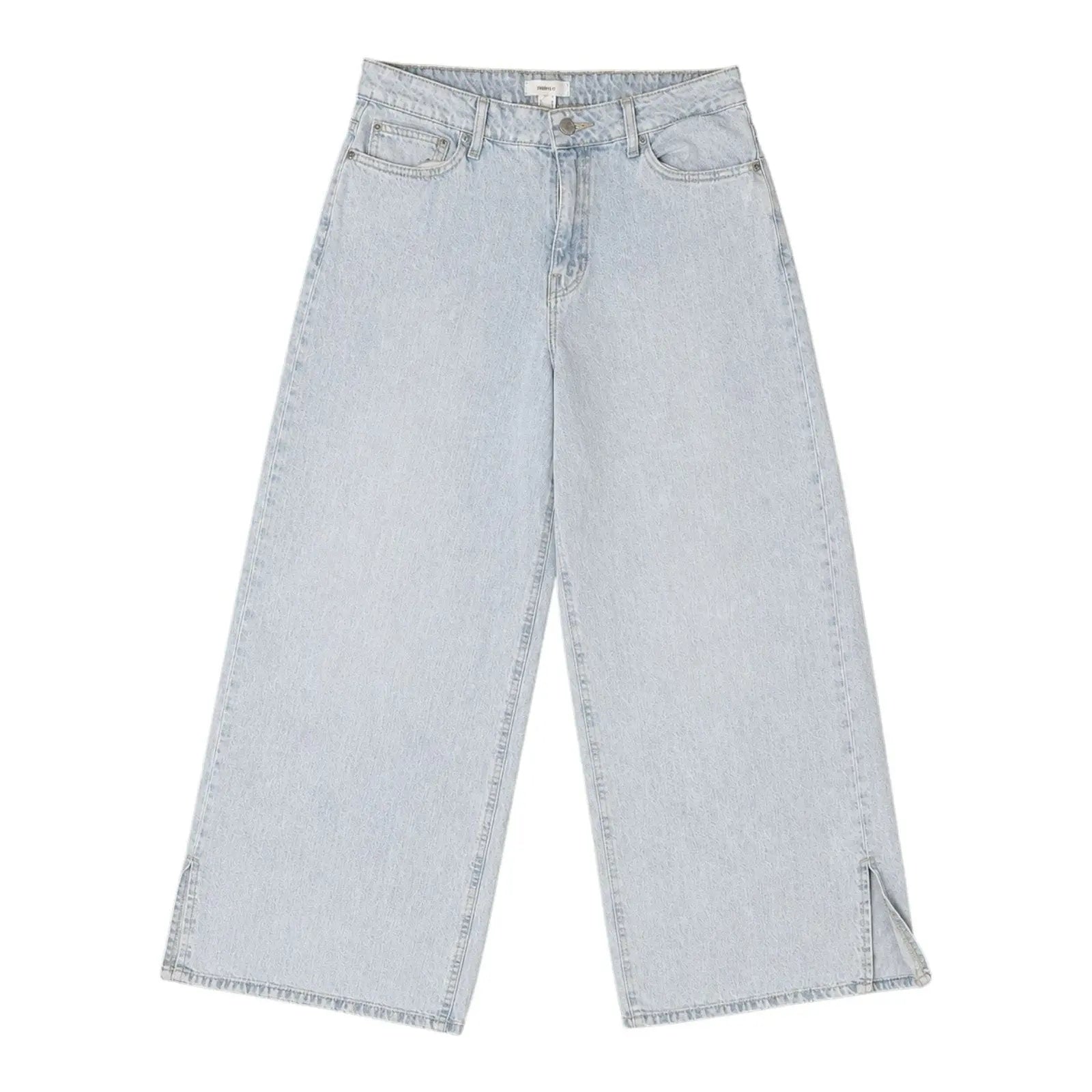Forever 21 Wide Leg Split Hem Jeans Size 28 Forever 21