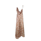 SHEIN Cowl Neck Leopard Print Satin Cami Maxi Dress giving blooms foundation