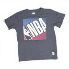 NBA Boys Logo Short Sleeve Graphic T-Shirt Black Youth Size XL (18-20) NBA