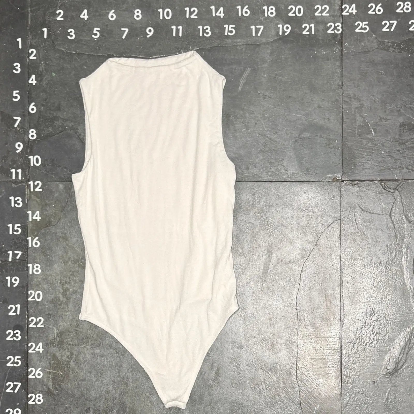 Live in the Moment Sleeveless White - O.M.T.HRIFT