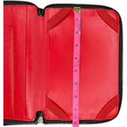Christian Louboutin Black Spiked Leather Tablet Case Clutch Christian Louboutin