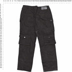 Homme + Femme Black Multi-Pocket Cargo Pants Size 36 Homme + Femme
