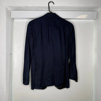 John Varvatos Star USA Blazer Jacket Mens Size 44L Sports Coat Wool Blue NEW John Varvatos