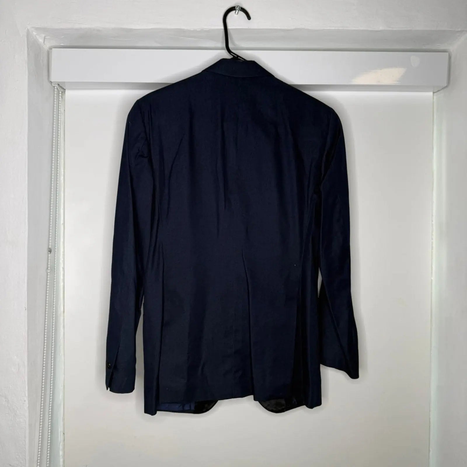 John Varvatos Star USA Blazer Jacket Mens Size 44L Sports Coat Wool Blue NEW John Varvatos